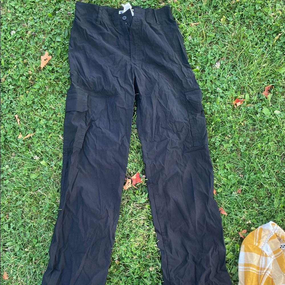 Black Cargo Pants